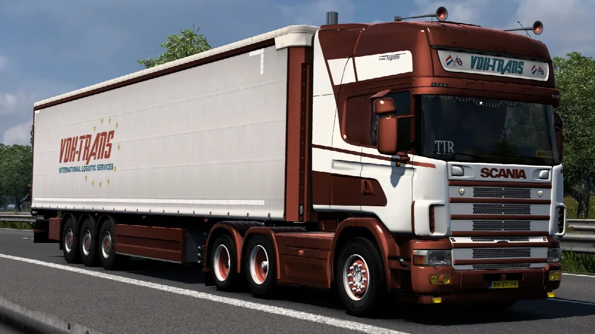 Scania van VDH-Trans in ETS2