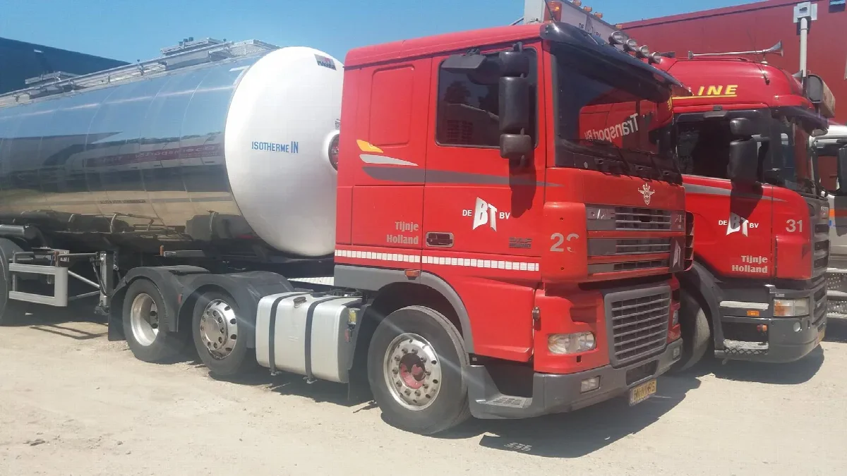 De laatste truck waar ik op gereden heb